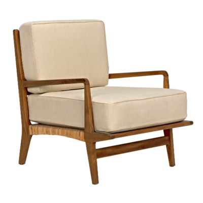 QS Allister Chair, Teak and Rattan