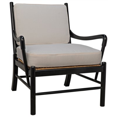 Kevin Chair, Hand Rubbed Black